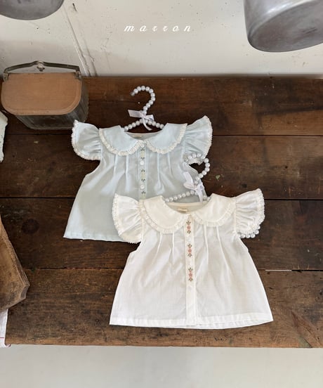 14[予約]marron jenny blouse(XS-L)