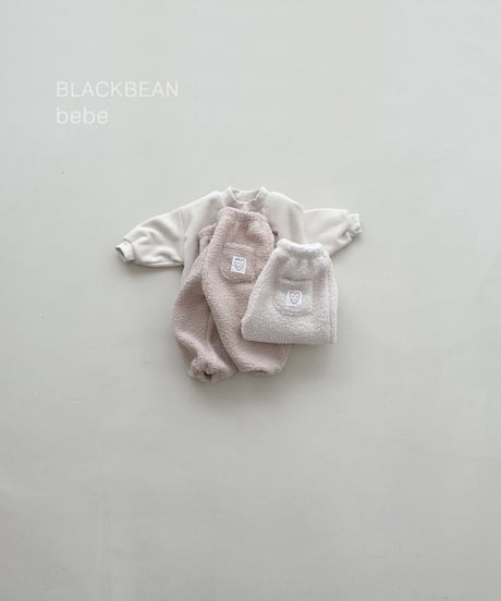 3[予約]blackbean poodle bebe pants(baby)