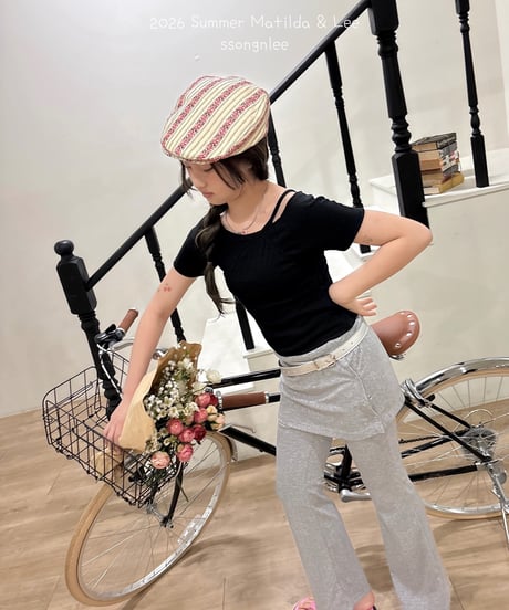12[予約]matilda&lee unfoot strap tee
