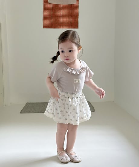 46[予約]mydaughter lilac bloom two-piece set