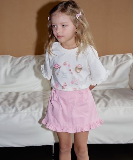 28[予約]momoann frill heart skirt