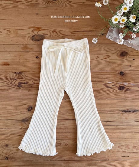 34[予約]melikey daily bootcut