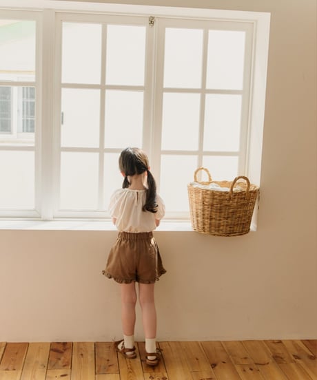 17[予約]mon Atelier summer frill shorts