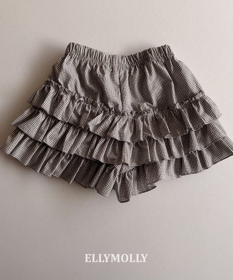 240[予約]ELLYMOLLY lulu check cancan pt
