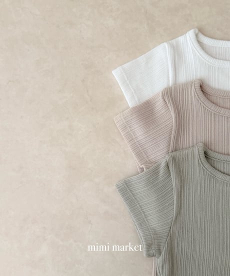 5[予約]mimi market sting short sleeve