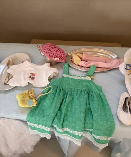 27[予約]aiai green tiara dress