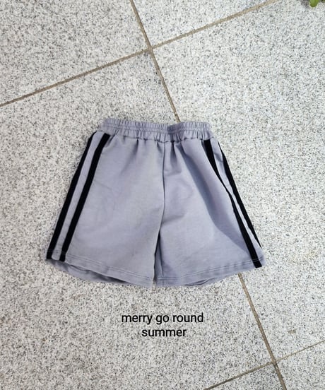 53[予約]merry go round tape bermuda pants