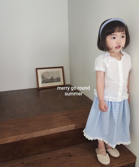 46[予約]merry go round heidi lace blouse
