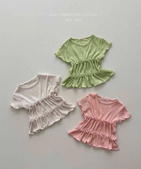 72[予約]melikey tiered pleats set