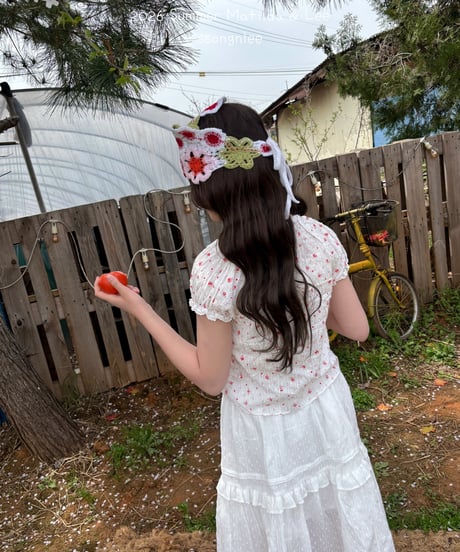 21[予約]matilda&lee rose blouse