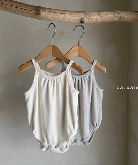 8[予約]La.camel vanilla camisole suit
