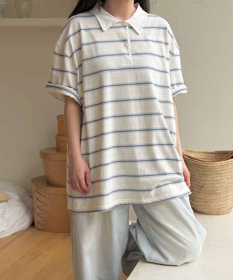 20[予約]ninibello pocky collar tee(adult)