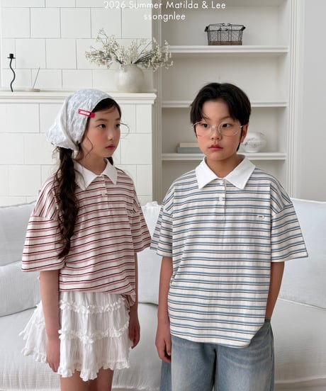 50[予約]matilda&lee jelly collar tee