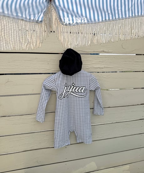 22[予約]jujua curd rash guard(hat set)