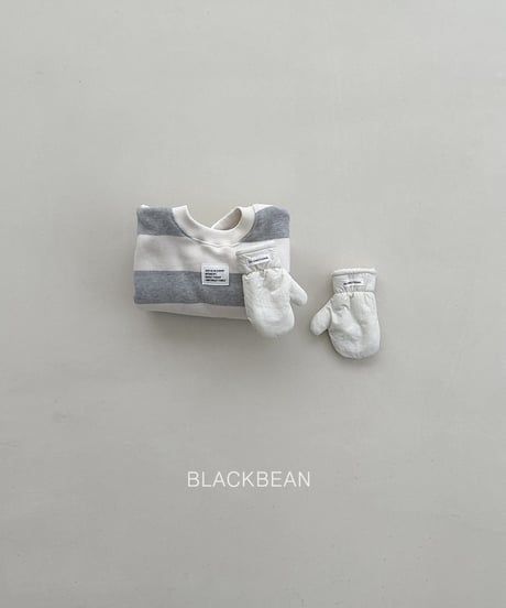 46[予約]blackbean baba padded gloves(kids)