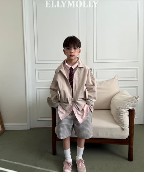 229[予約]ELLYMOLLY dayfit check shorts