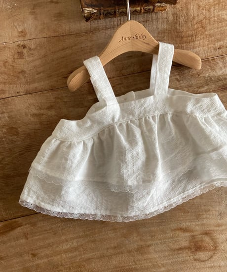 17[予約]anneshirley tiffany tiered vest