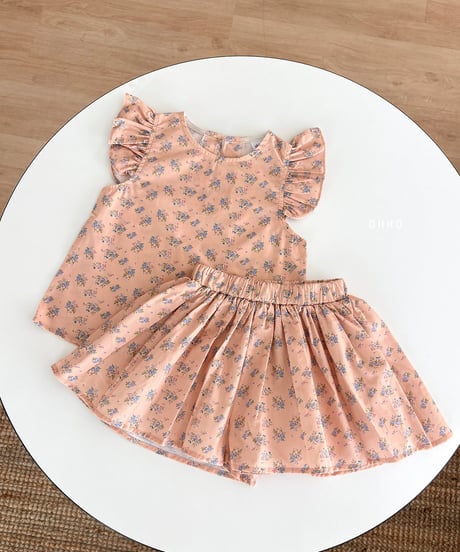 33[予約]ohho madeleine wing blouse