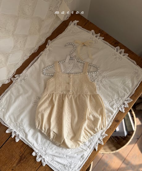 41[予約]marron garden bloom suit(6-18m)
