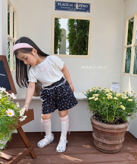 24[予約]poisson frill coco shorts