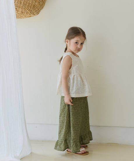 26[予約]mon Atelier cross blouse