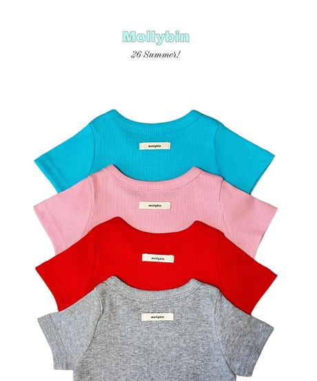9[予約]Mollybin pick rib t