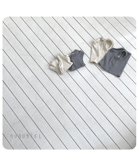 4[予約]nunubiel bebe muffin sleeveless