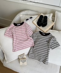 40[予約]matilda&lee slow border tee