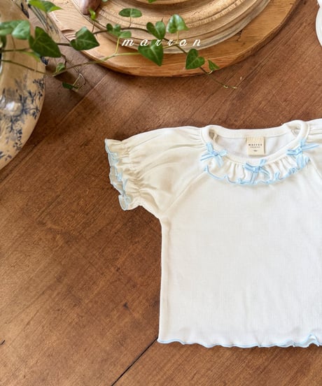 6[予約]marron mimi t-shirt(XS-L)