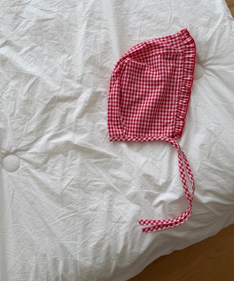112[予約]ninibello cancan frill bonnet(baby)