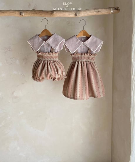 14[予約]elov&monpetitbebe reve romper