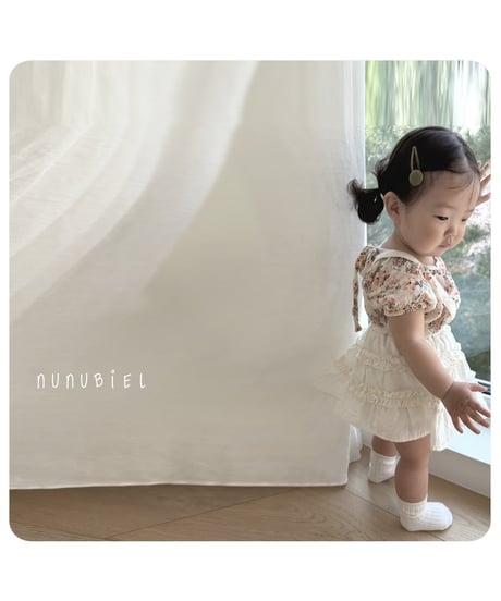 31[予約]nunubiel bebe blossom blouse