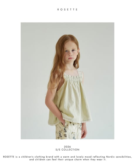 11[予約]ROSETTE emma blouse