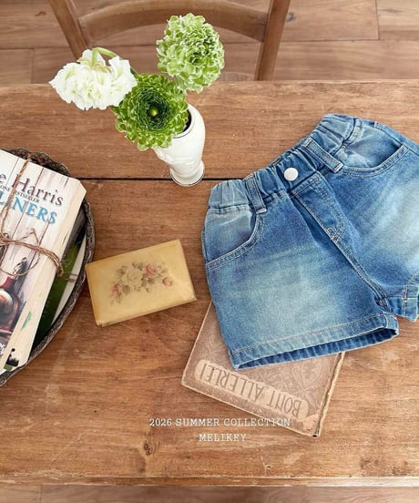 71[予約]melikey brush denim pants