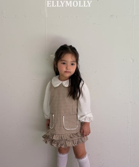 265[予約]ELLYMOLLY little pocket frill ops