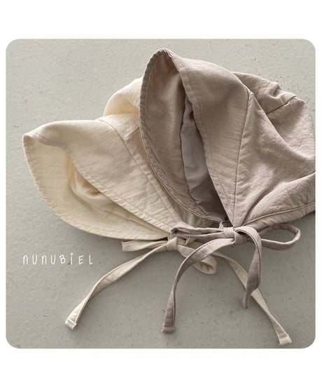 75[予約]nunubiel milga romper & bonnet