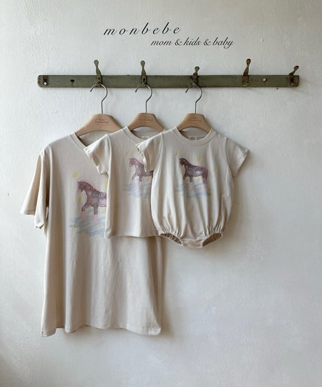 60[予約]monbebe magic step tee