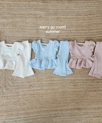 28[予約]merry go round pleated bootcut set