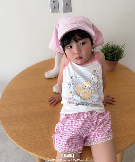 61[予約]BANANAJ dina kitten sleeveless