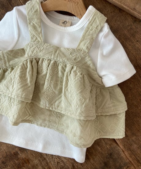17[予約]anneshirley tiffany tiered vest