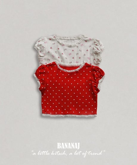 28[予約]BANANAJ ruby tee