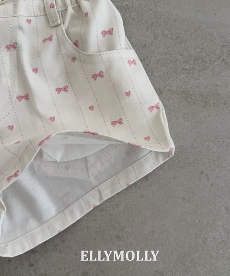 46[予約]ELLYMOLLY ellybon shorts