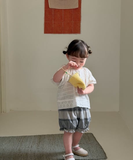 24[予約]mydaughter cloud baby two piece set
