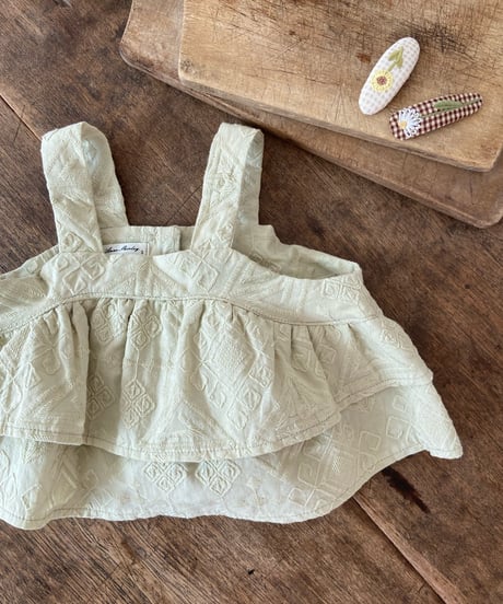 17[予約]anneshirley tiffany tiered vest
