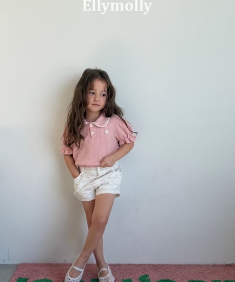 10[予約]ELLYMOLLY atelier puff collar tee