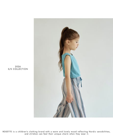26[予約]ROSETTE tei pants