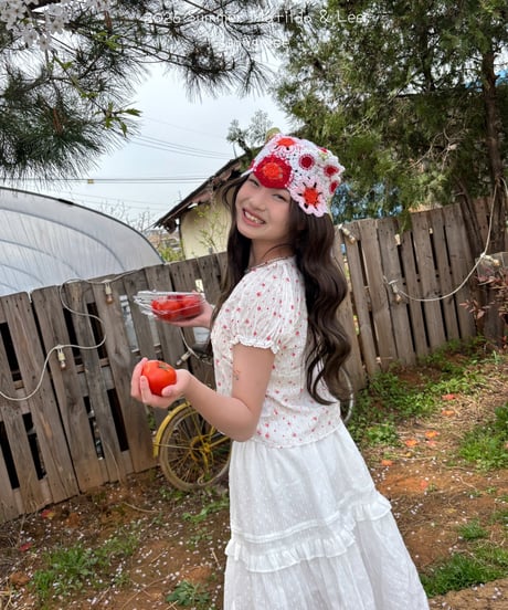 21[予約]matilda&lee rose blouse