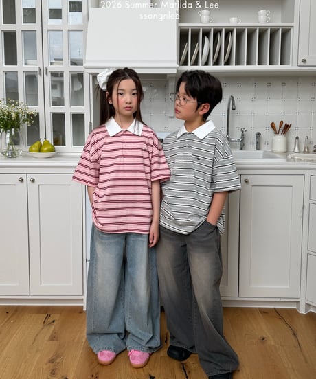 51[予約]matilda&lee classic collar tee