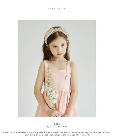 38[予約]ROSETTE sherbet hairband