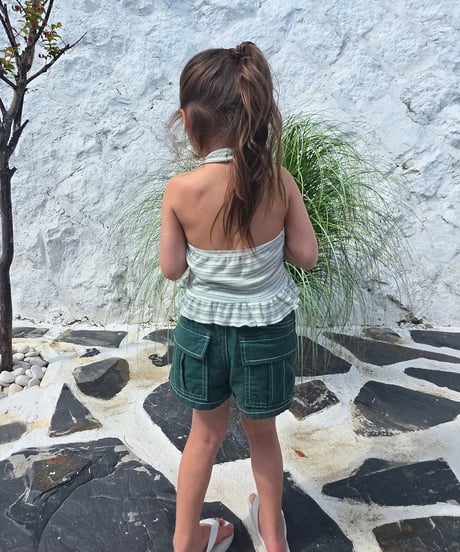 78[予約]ELLYMOLLY flap pocket pants